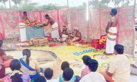 மண்டலாபிஷேக பூர்த்தி நிகழ்வு நடந்தது.