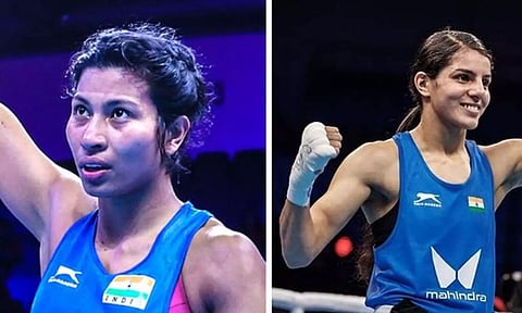 பெண்கள் உலக குத்துச்சண்டை: இந்திய வீராங்கனை லல்வினா, சாக்ஷி கால்இறுதிக்கு தகுதி