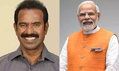 சென்னை விமான நிலையத்தில் காமராஜருக்கு சிலை அமைக்க வேண்டும்- பிரதமர் மோடிக்கு என்.ஆர்.தனபாலன் கடிதம்