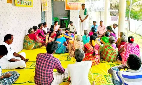 கிராமசபைக் கூட்டம் நடந்தது.