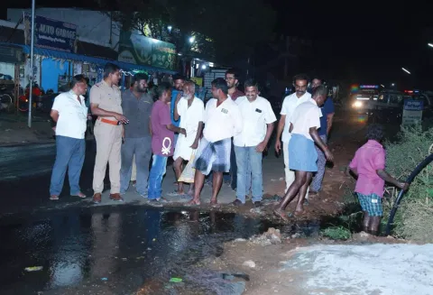 கோவையில் கழிவுநீரால் நோய் தொற்று பரவும் அபாயம்