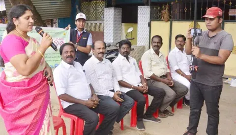 பிளாஸ்டிக் தவிர்ப்போம் விழிப்புணர்வு நிகழ்ச்சி