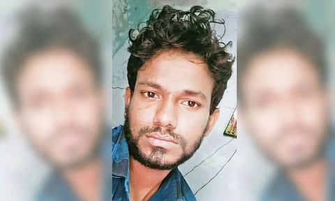 விபத்தில் பலியான சுரேந்தர்.