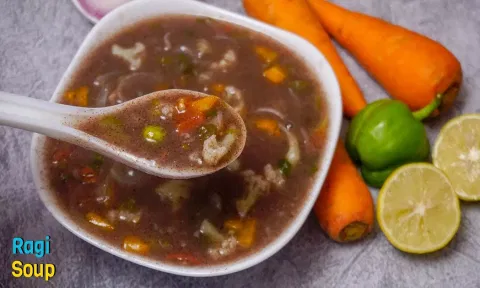 உடலுக்கு குளிர்ச்சி தரும் கேழ்வரகு - காய்கறி சூப்