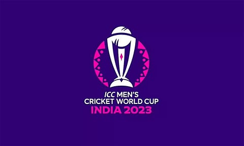 இந்தியாவில் நடைபெறும் 50 ஓவர் ஆடவர் உலகக்கோப்பை கிரிக்கெட் லோகோ வெளியீடு