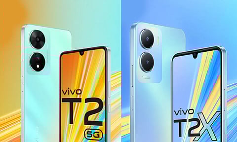 ரூ. 12,999 விலையில் இந்தியாவில் அறிமுகமான விவோ T2 சீரிஸ் ஸ்மார்ட்போன்கள்
