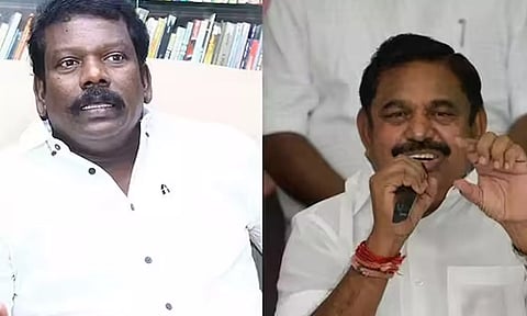 செல்வபெருந்தகை பேச்சுக்கு எடப்பாடி பழனிசாமி கடும் எதிர்ப்பு