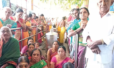 குன்னூர் தந்தி மாரியம்மன் கோவிலில் திருக்கல்யாண உற்சவம்