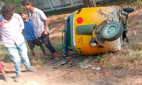 பெண் தொழிலாளி படுகாயம்