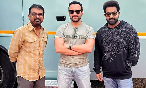 கொரடலா சிவா - சைஃப் அலிகான் - ஜூனியர் என்டிஆர்