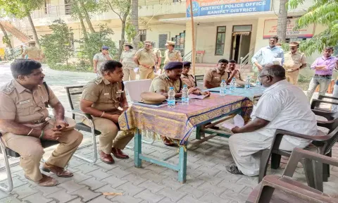 போலீஸ் சூப்பிரண்டு அலுவலகத்தில் குறைதீர்வு கூட்டம்