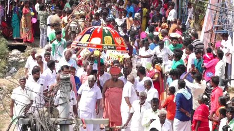 பிரான்மலையில் பால்குட ஊர்வலம்