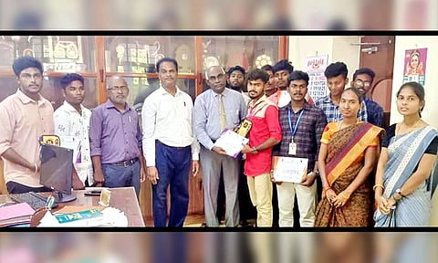 மாநில அளவிலான தொழில்நுட்ப போட்டி- திருச்செந்தூர் ஆதித்தனார் கல்லூரி மாணவர்கள் சாதனை