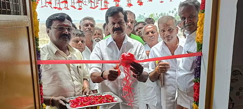 கால பைரவர் கோவிலில் பக்தர்கள் வசதிக்காக சுகாதார வளாகம்