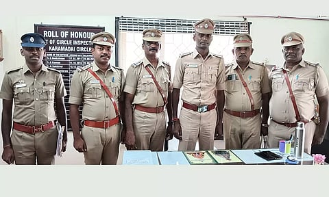 காரமடை போலீஸ் நிலைய புதிய இன்ஸ்பெக்டராக செந்தில்குமார் பொறுப்பேற்பு