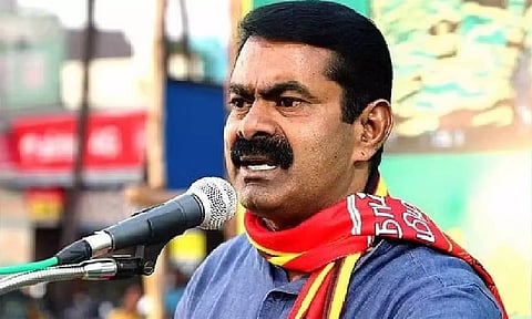 2 ஆயிரம் ரூபாய் நோட்டு திரும்ப பெறுவது யானைக்கு டவுசர் தைத்த கதைதான்- சீமான் கிண்டல்