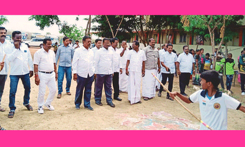 மாநில அளவிலான சிலம்ப போட்டி