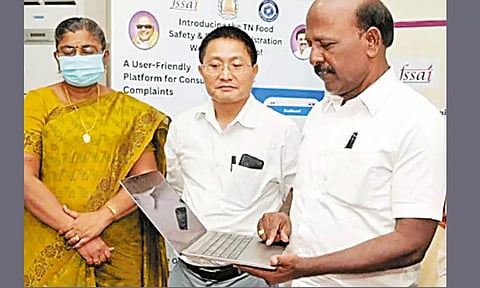 உணவு பாதுகாப்புத்துறையின் நுகர்வோர் குறை தீர்க்கும் கைபேசி செயலி அறிமுகம்- அமைச்சர் மா.சுப்பிரமணியன்