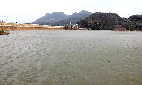 கோடை மழையால் உடுமலை அமராவதி அணைக்கு நீர்வரத்து அதிகரிப்பு- விவசாயிகள் மகிழ்ச்சி