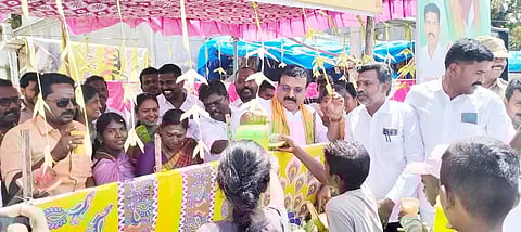 நீர்-மோர் பந்தல் திறப்பு