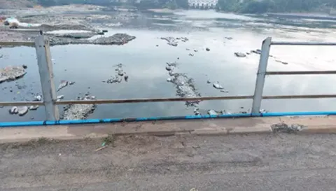 மேட்டூர் காவிரி பாலத்தின் பக்கவாட்டு தடுப்புகளில் கம்பிகள் இல்லாமல் அபாயகரமாக காணப்படுகிறது.