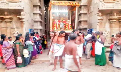 திருக்குறுங்குடி அழகிய நம்பிராயர் கோவில் வசந்த உத்சவம் நிறைவு