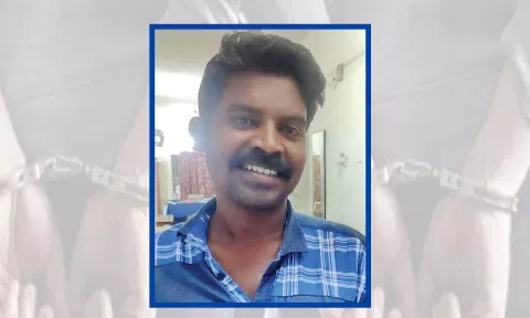 கைது செய்யப்பட்ட சண்முகராஜ்.