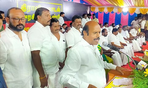 தமிழகத்தில் பா.ஜனதா இன்னும் வளரவில்லை- அமைச்சர் எ.வ.வேலு பேச்சு