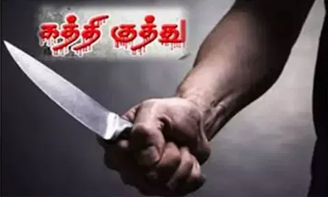 வியாபாரியை ஓட ஓட வெட்டிய ரவுடி