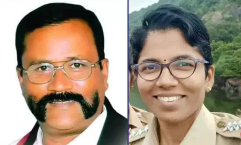 கொளத்துப்பாளையம் பேரூர்   தி.மு.க.  செயலாளர் மீசை துரை. இன்ஸ்பெக்டர் செல்லம்.