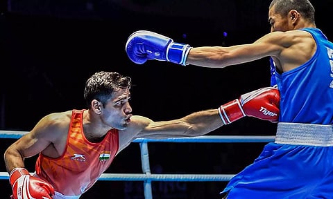 குத்துச்சண்டை சாம்பியன்ஷிப் போட்டியில் ஆதிக்கம்.. மூன்று பதக்கங்களை உறுதி செய்த இந்திய வீரர்கள்