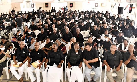 ஈரோட்டில் இன்று திராவிடர் கழக மாநில பொதுக்குழு கூட்டம்- கி.வீரமணி பங்கேற்பு