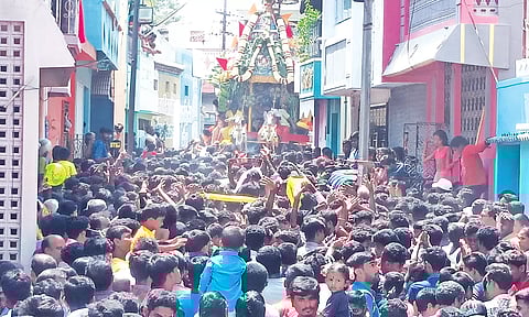 கெங்கையம்மன் கோவில் தேரோட்டம்