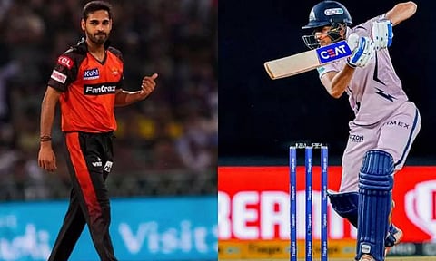 ஐபிஎல் வரலாற்றில் இதுவே முதல்முறை.. தனித்துவ சாதனை படைத்த சுப்மன் கில்- புவனேஸ்வர்குமார்