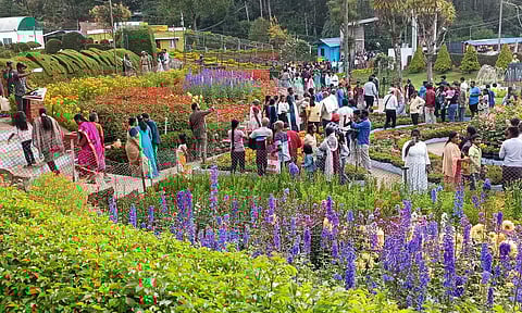 வெயிலின் தாக்கம் அதிகரித்தபோதும் கொடைக்கானலில் குறையாத சுற்றுலா பயணிகள் கூட்டம்