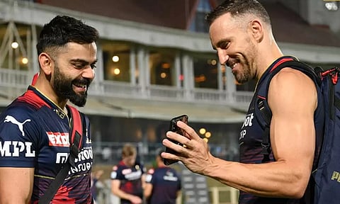 எனது சதத்தை முன்பே கணித்தார் டு பிளசிஸ்- விராட் கோலி