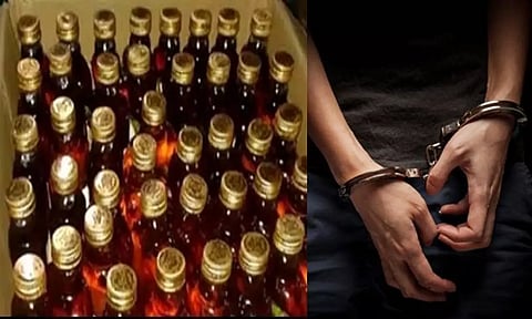 மதுவிற்ற வாலிபர் கைது