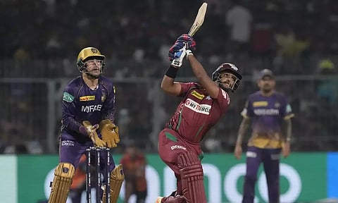 நிகோலஸ் பூரன் அரை சதம் - கொல்கத்தா வெற்றிபெற 177 ரன்களை நிர்ணயித்தது லக்னோ