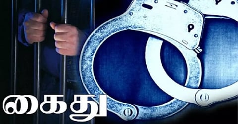 திட்டக்குடி அருகே நடந்து சென்ற பெண்ணிடம் செயினை பறிக்க முயன்ற வாலிபர் கைது