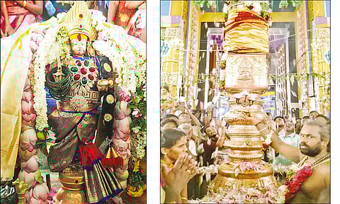 சோழவந்தான் ஜெனகை மாரியம்மன் கோவில் வைகாசி திருவிழா கொடியேற்றம்