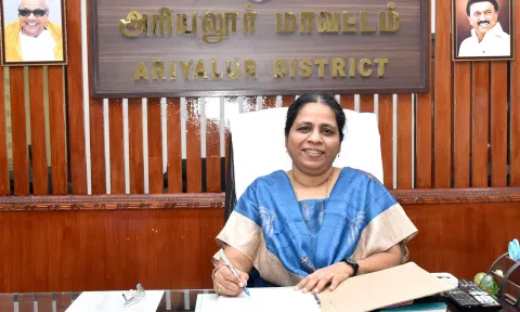 அரியலூரில் வளர்ச்சி திட்டங்கள் முன்னெடுத்து செயல்படுத்தப்படும் புதிதாக பொறுப்பேற்ற கலெக்டர் ஆனிமேரி ஸ்வர்ணா உறுதி