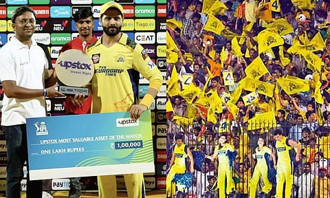 அப்ஸ்டாக்ஸ்-க்கு தெரியுது.. இவங்களுக்கு தெரியல.. சிஎஸ்கே ரசிகர்களை மறைமுகமாக சாடிய ஜடேஜா