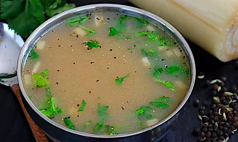 நார்ச்சத்து நிறைந்த வாழைத்தண்டு சூப்