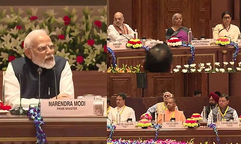 இந்தியாவை வளர்ந்த நாடாக மாற்ற பொதுவான பார்வை அவசியம்.. நிதி ஆயோக் கூட்டத்தில் மோடி பேச்சு