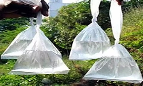 பைக்கில் சாராயம் கடத்திய வாலிபர் கைது