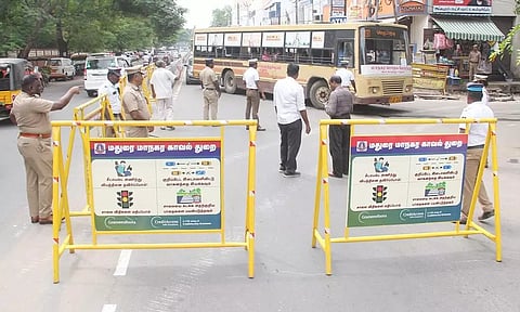 போக்குவரத்து மாற்றம் நடைமுறைக்கு வந்தது