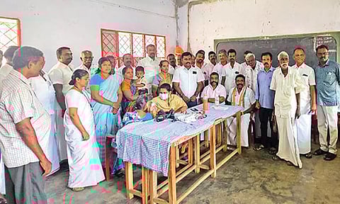 சுரண்டையில் இலவச கண் பரிசோதனை முகாம்