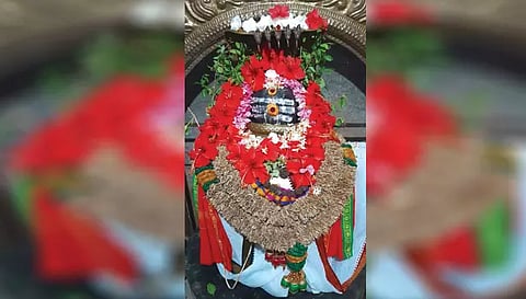 கோப்பணம் பாளையம் பரமேஸ்வரர் சிறப்பு அலங்காரத்தில் இருந்த போது எடுத்த படம்.