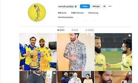 சிஎஸ்கே வெற்றிக்கு பிறகு இன்ஸ்டாகிராமில் profile-யை மாற்றிய ஜடேஜா