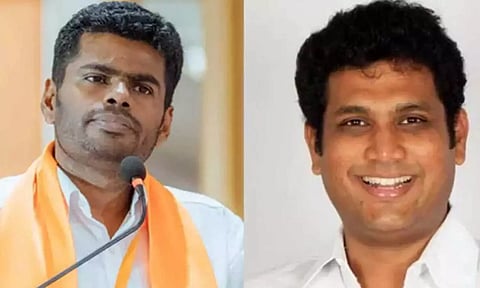 விவரம் தெரிந்தவர் யார்? அமைச்சர் டி.ஆர்.பி.ராஜா-அண்ணாமலை இடையே நடக்கும் வலைதள யுத்தம்